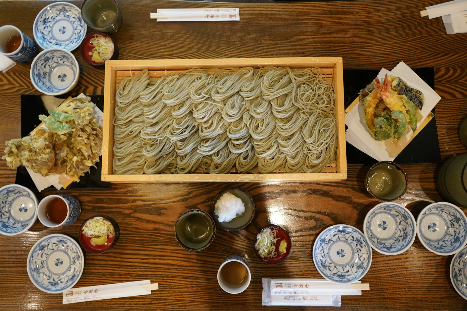 Traditionell lunch i Asakusa