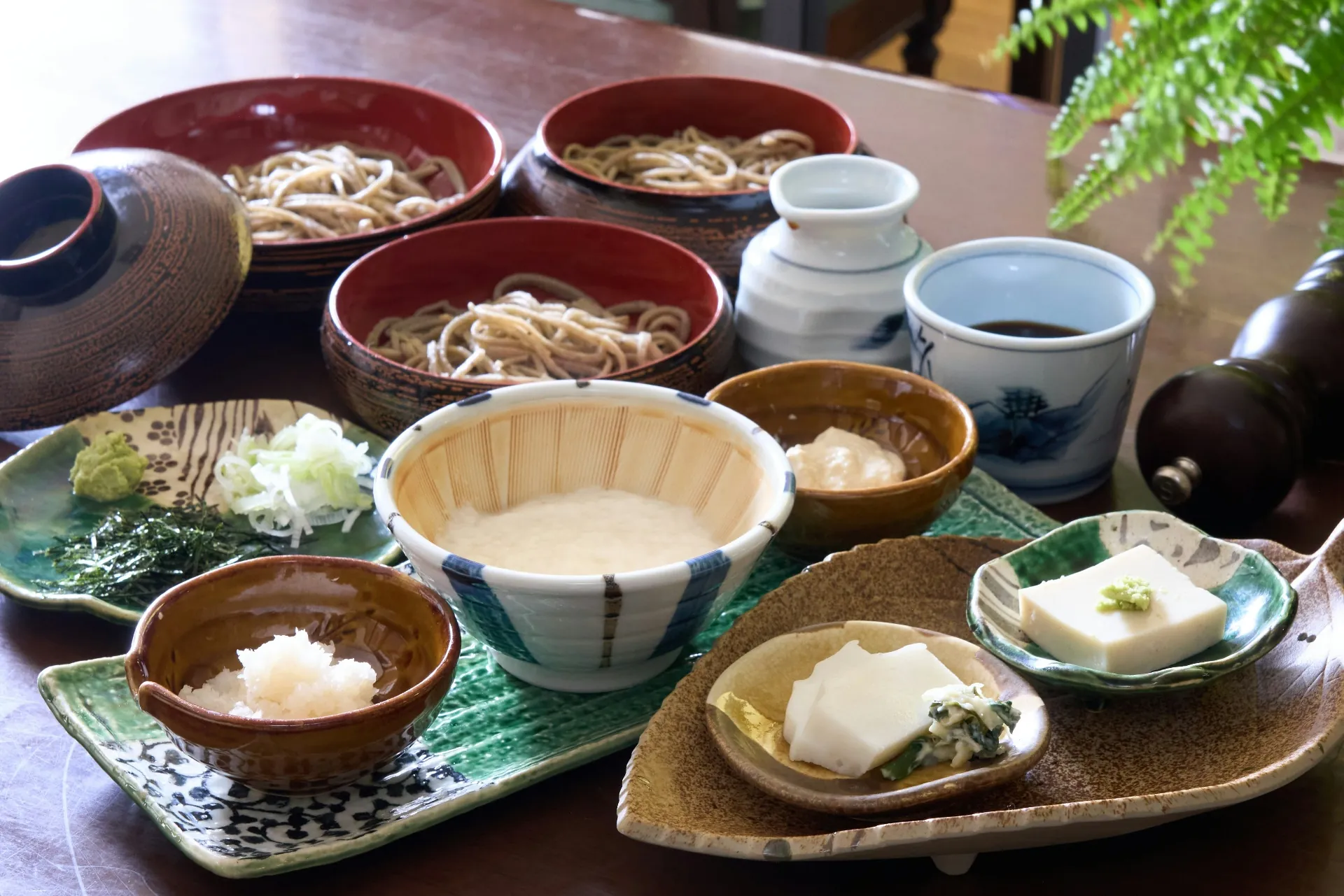 Lunch på Ginza-restaurang