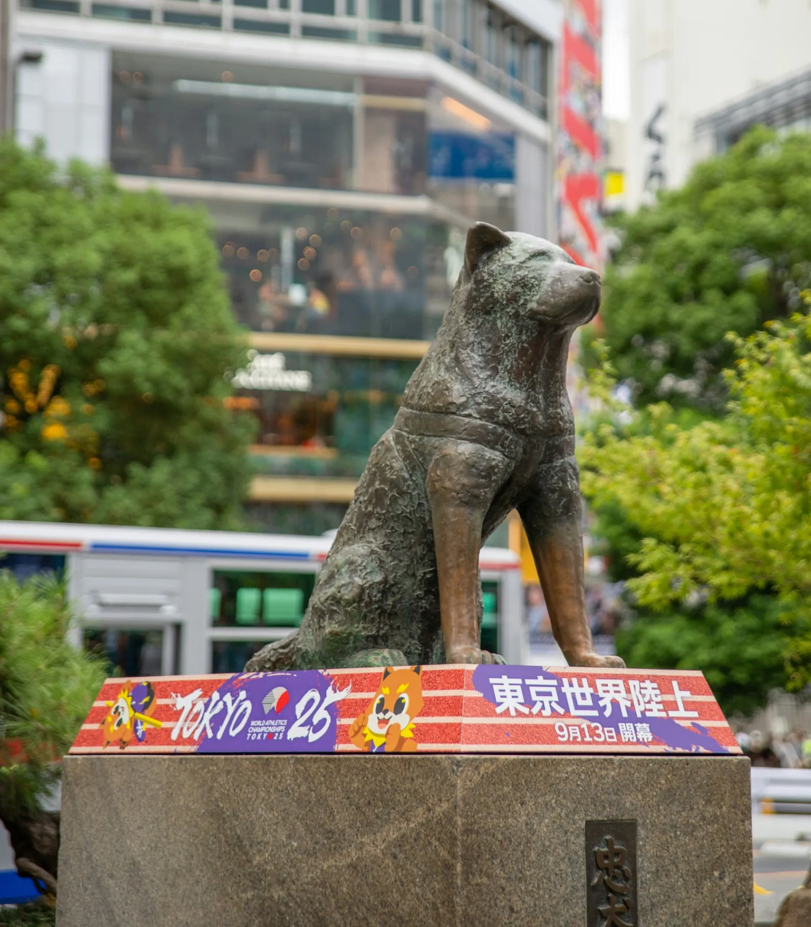 Hachiko-statyn