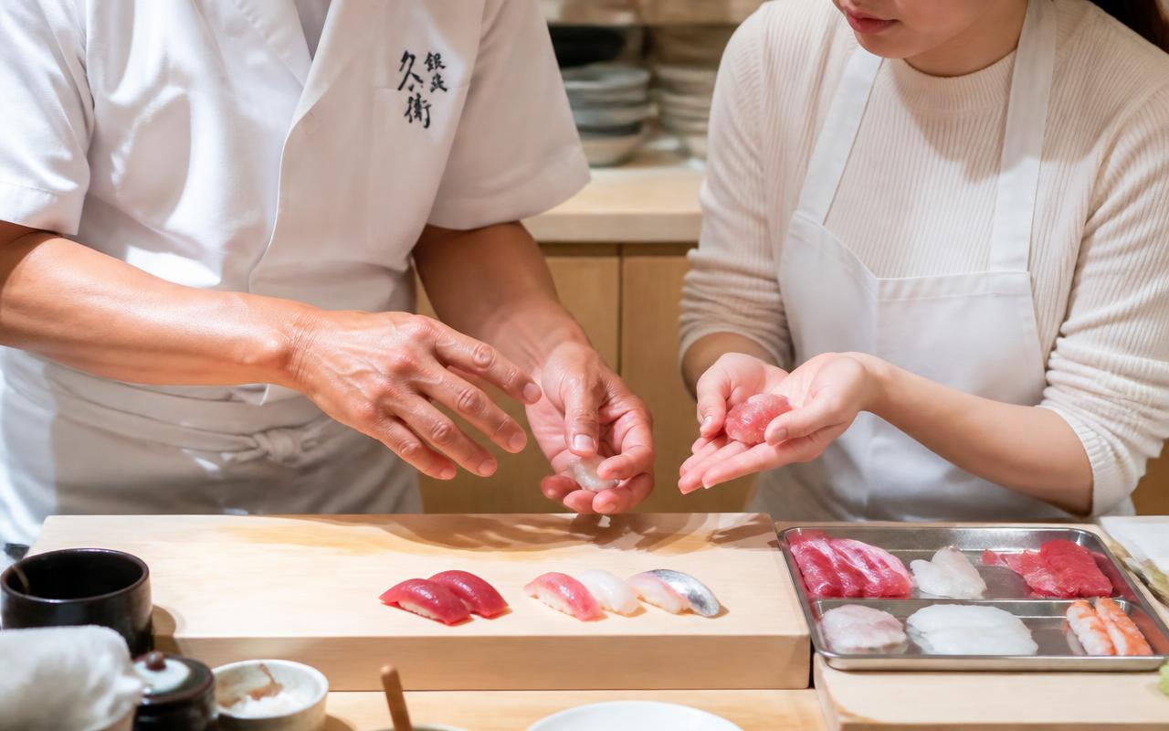 Sushikurs — och lunch