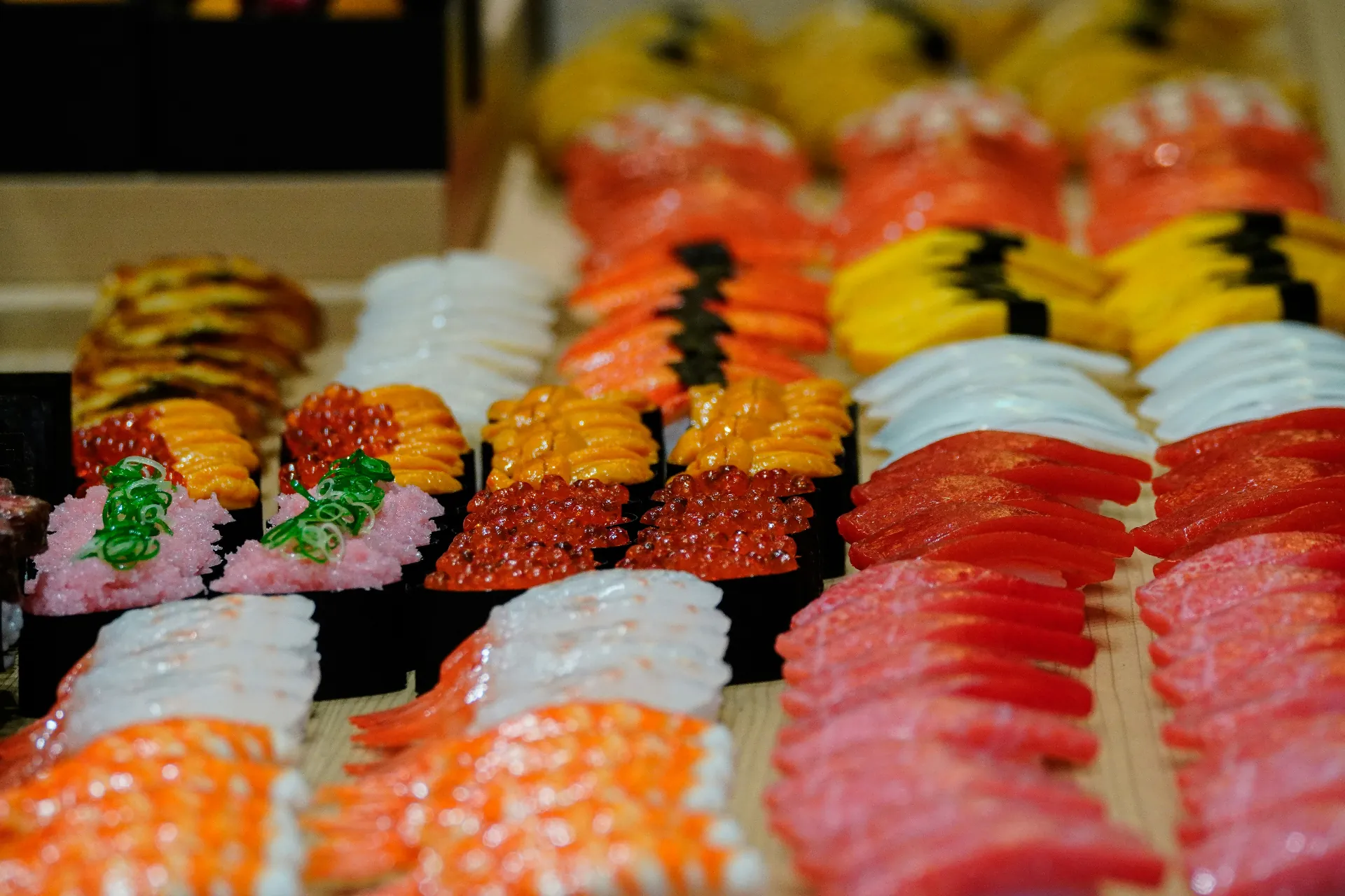 Toyosu-marknadens Färska Sushifrukost